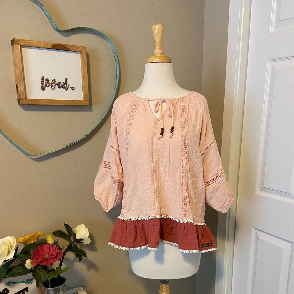 Matilda Jane Call Me Cute Boho Tunic - Size Medium